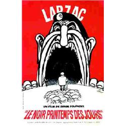 "Larzac - "Le noir Printemps des Jours CABU Un film de Serge Poljinsky Imprimeurs Libres Pari...