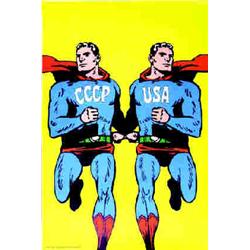 CCCP - USA CIESLEWISZ (d'après Superman) Serg Paris 1968 Aff. N.E. T.B.E. A - 300/610 € 82 x 55 c...
