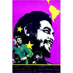 Journée du Guerillero héroïque ENRIQUEZ RAFAEL 8 octobre (représentation de Fidel Castro) O.S.P.A...
