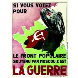 Le Front Populaire MICH YO. "Si vous votez pour le Front Populaire soutenu par Moscou, c'est la g...