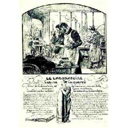 Le Laboratoire - L'Usine - La Guerre 1918 PROUVE VICTOR-EMILE "C'est du Laboratoire et de l'usine...