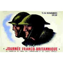 Journée franco-britannique 1939 Au bénéfice de ceux qui combattent et de leur famille Aff. E. B.E...