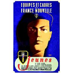 Equipes et Cadres de la France Nouvelle HUGON ROLAND  Jeunes de toutes origines, de toutes format...