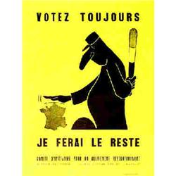 "Votez Toujours, je ferai le Reste" Comité d'initiative pour un mouvement révolutionnaire Robert...