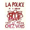 Image 1 : "La Police à l'ORTF, c'est la Police chez Vous" Aff. N.E. B.E. B - 300/610 € 80 x 60 cm 1970/4000...