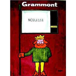 Grammont SAVIGNAC RAYMOND Noblesse dans le poste de télévision Brunétoile Paris Aff. E. T.B.E. A...