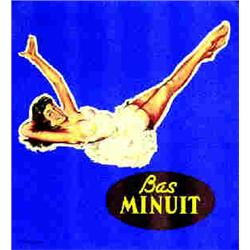 Bas Minuit CHAROY B. L. Dejoie Paris Aff. N.E. T.B.E. A - 150/300 € 38 x 35 cm 980/1970 FF 130/26...