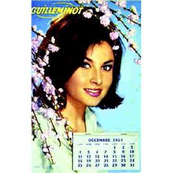 Lot de 3 : Guilleminot Photo SAM LEVIN "Calendrier 1961 - Valérie Lagrange / Calendrier 1964 - An...