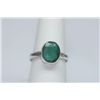 Image 1 : 18.73 CTW EMERALD RING .925 STERLING SILVER