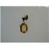 Image 1 : 7.75 CTW CITRINE PENDANT .925 STERLING SILVER
