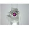 Image 1 : NATURAL 14.25 CTW RUBY RING .925 STERLING SILVER