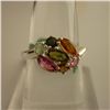 Image 1 : 23.30 ctw,SEMIPRECIOUS RING .925 STERLING SILVER