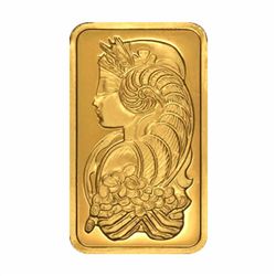 Gold Bars: Pamp Suisse Five Ounce Gold Bar