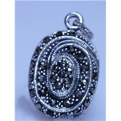 36.00 CTW ANTIQUE LOOKING JEWELRY .925 STERLING SILVER