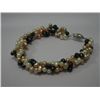 Image 1 : 170CTW TRICOLOR 3-STRANDS PEARL BRACELET