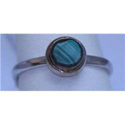 11.50 CTW TURQOUISE RING .925 STERLING SILVER