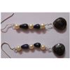 Image 1 : Natural 27.80 ctw Semi Precious Earring .925 Sterling