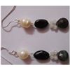 Image 1 : Natural 23.80 ctw Semi Precious Earring .925 Sterling