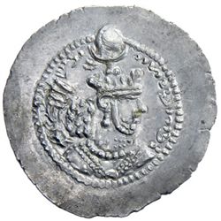 SASANIAN KINGDOM: Yazdigerd II, 438-457, AR drachm (4.09g), WH (Veh-Ardashir)