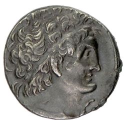 PTOLEMAIS: Ptolemy IX, 116-106 & 88-80 BC, AR tetradrachm (14.13g), Paphos, year 8 (=109/8 BC)