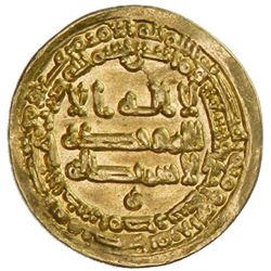 TULUNID: Harun, 896-905, AV dinar (3.92g), Misr, AH291