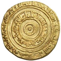 FATIMID: al-'Aziz, 975-996, AV dinar (4.15g), al-Mansuriya, AH382