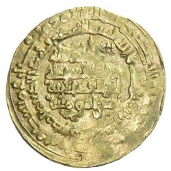 SAJID: Muflih al-Yusufi, 929-934, AV dinar (3.65g), Ardabil, AH320