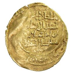 QARAKHANID: Ibrahim b. Husayn, 1178-1203, AV dinar (2.99g), NM, AH587