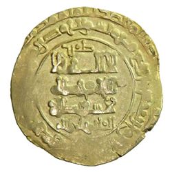 GHAZNAVID: Farrukhzad, 1053-1059, AV dinar (4.14g), Ghazna, AH445