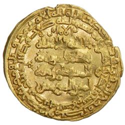 GREAT SELJUQ: Muhammad I, 1099-1118, AV dinar (4.33g), Madinat al-Salam, AH501