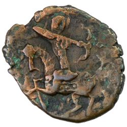 SALDUQIDS: Nasir al-Din Muhammad, 1168-1191, AE fals (5.07g), NM, ND