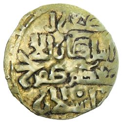 SALGHURID: Tughril b. Sunqur, ca. 1175-1203, AV dinar (2.88g), NM, ND