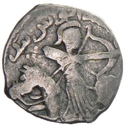 GREAT MONGOLS: Toregene, 1241-1246, AR dirham (2.92g), NM, ND