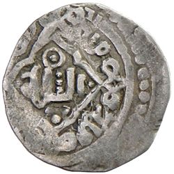 GREAT MONGOLS: Anonymous, ca. 1264, AR dirham (2.21g), Kucha, AH662