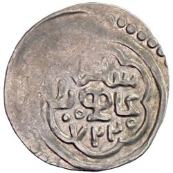 CHAGHATAYID KHANS: Kibak Khan, 1318-1326, AR 1/6 dinar (1.30g), Bukhara, AH722