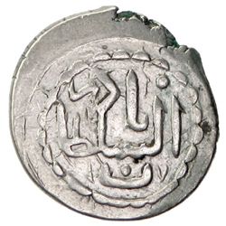 GANJA: Shah Verdi Khan, 1747-1760, AR abbasi (4.50g), Ganja, AH"1155"