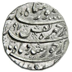 DURRANI: Taimur Shah, 1772-1793, AR rupee (11.46g), Peshawar, AH1197 year 12