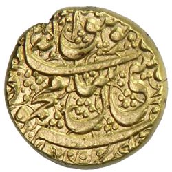 DURRANI: Mahmud Shah, 1801-1803, AV mohur (10.95g), Ahmadshahi, AH1218 year 3
