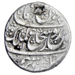 DURRANI: Shah Shuja', 2nd reign, 1803-1809, AR 1/2 rupee (5.58g), Ahmadshahi, AH1218