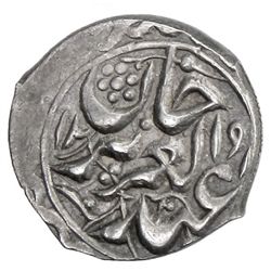 SINKIANG: Ya'qub Beg, rebel, 1865-1877, AR 1/2 miscal (1.81g), Kashgar, AH1291//1291