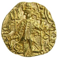 KUSHAN: Vasu Deva II, ca. 290-310, AV stater (7.76g)