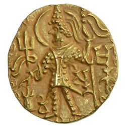 KUSHAN: Shaka, ca. 325-345, AV stater (7.68g)