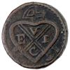 Image 1 : BOMBAY PRESIDENCY: AE 1/2 anna (14.87g), 1821