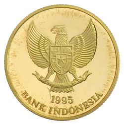 INDONESIA: 50 rupiah, 1995