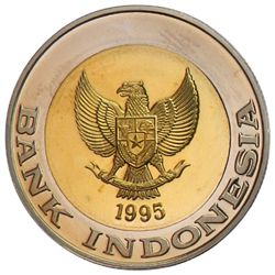 INDONESIA: 1000 rupiah, 1995