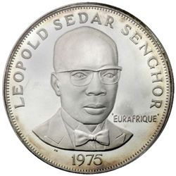 SENEGAL: AR 50 francs, 1975