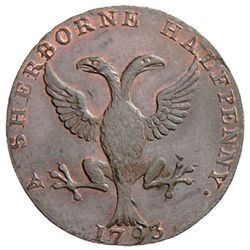 GREAT BRITAIN: AE 1/2 penny, 1793