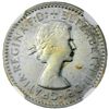 Image 1 : AUSTRALIA: Elizabeth II, 1952-present, AR 3 pence, 1958