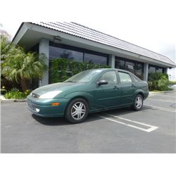 2001 FORD FOCUS