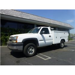 2003 CHEVROLET SILVERADO 2500HD